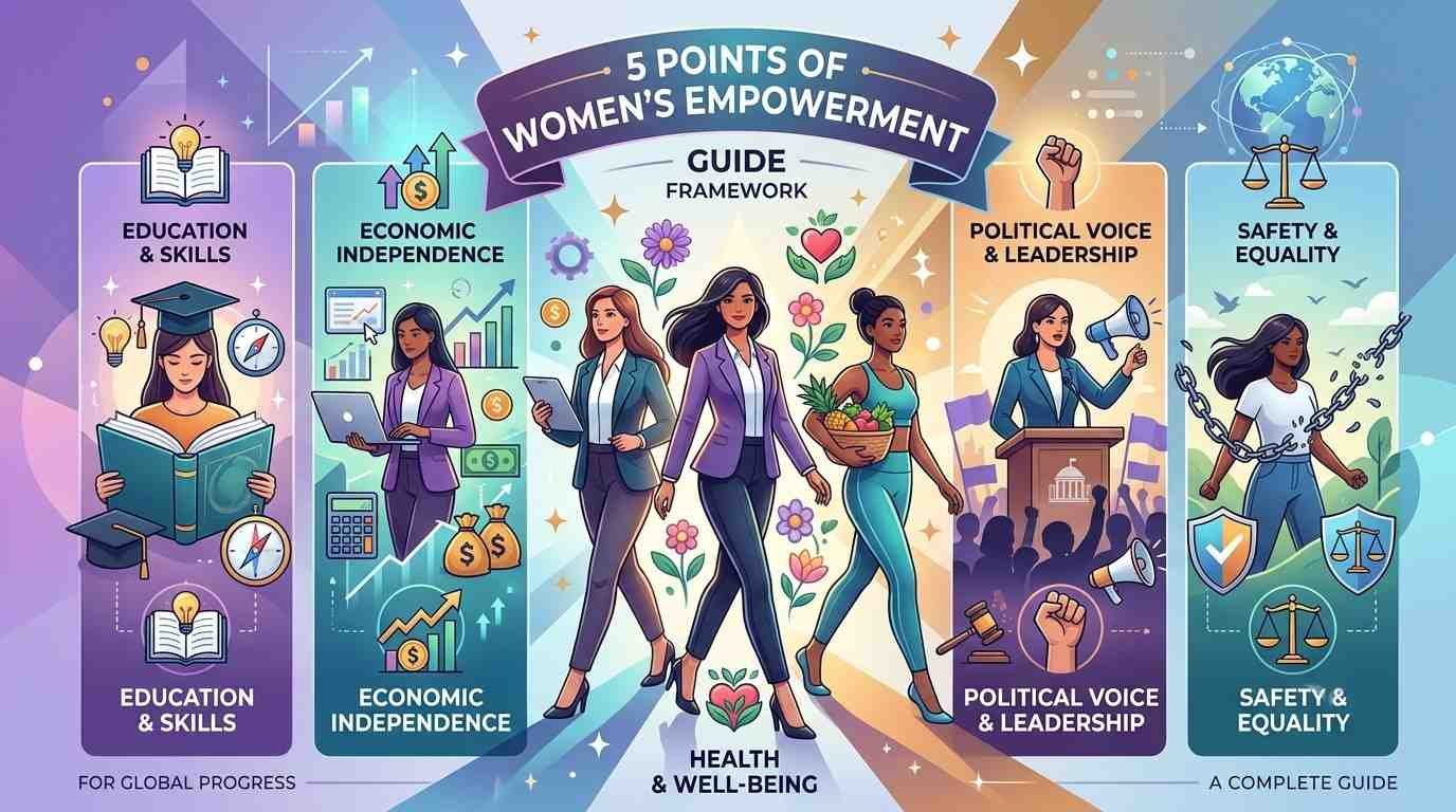 5 Points of Women’s Empowerment